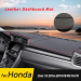 Leather Dashboard Mat For Honda Civic 2016-2019